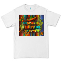 White hispanic heritage month tumbler Premium Tee - BundleAndBundleShop
