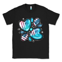 Black American gemstone Classic Tee - FaDigitalArtStudio