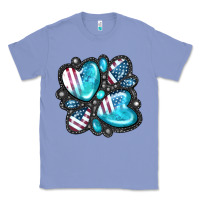 Colony Blue American gemstone Classic Tee - FaDigitalArtStudio