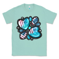 Seafoam American gemstone Classic Tee - FaDigitalArtStudio