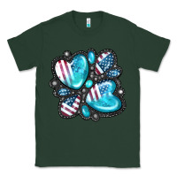 Sports Green American gemstone Classic Tee - FaDigitalArtStudio