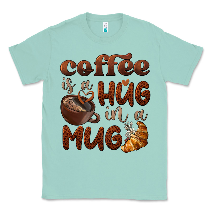Coffee Is A Hug In A Mug Classic Tee by BarkalooDesign | Teevron