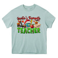 Arona Santa's Favorite Teacher Heavy Core Tee - FaDigitalArtStudio