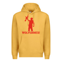 Mustard red dawn wolverines Premium Hoodie - baoMotion
