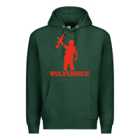 Sports Green red dawn wolverines Premium Hoodie - baoMotion