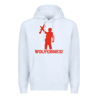 White red dawn wolverines Premium Hoodie - baoMotion
