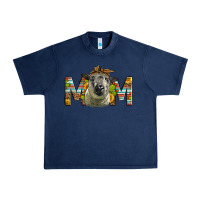 Navy hampshire sheep mom Mother's Day Urban Heavy Tee - LillyAllenDesigns