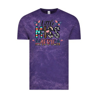 Cloud Purple little miss america Vintage Tee - CowhideDigitalArt