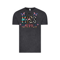 Vintage Black little miss america Vintage Tee - CowhideDigitalArt