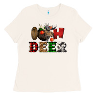 Bone oh deer christmas Ladies Tee - LillyAllenDesigns