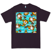 Plum honey bee gnomes seamless pattern Premium Tee - BundleAndBundleShop