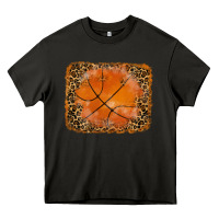 Asphalt glitter leopard basketball background Heavy Core Tee - RanaPortraitStore
