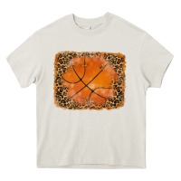 Cream glitter leopard basketball background Heavy Core Tee - RanaPortraitStore