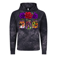 Cloud Black halloween jars rose Vintage Hoodie - BarkalooDesign