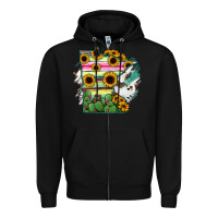 Black Minnesota State Map Zipper Hoodie - RanaPortraitStore