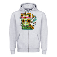 Heather Grey Minnesota State Map Zipper Hoodie - RanaPortraitStore
