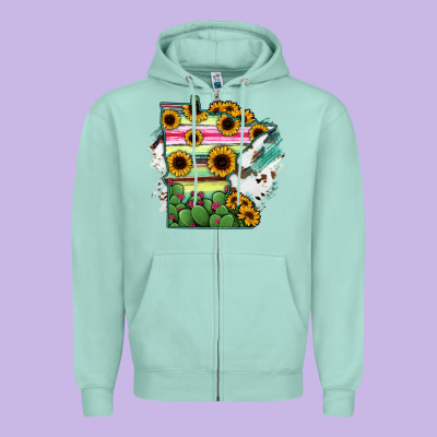 Minnesota State Map Zipper Hoodie Designed By Ranaportraitstore