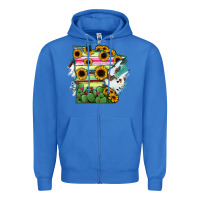 True Royal Minnesota State Map Zipper Hoodie - RanaPortraitStore