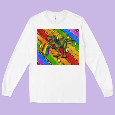 Lgbtq Dinosaur T Rex Tumbler Long Sleeve Tee Designed By Artiststas