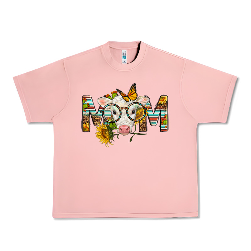 Western Baby Calf Mom With Sunflower Mother's Day Urban Heavy Tee by LillyAllenDesigns | Teevron