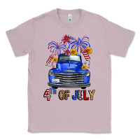 Lilac Western Fourth Of July Truck Classic Tee - FaDigitalArtStudio