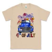 Mushroom Western Fourth Of July Truck Classic Tee - FaDigitalArtStudio