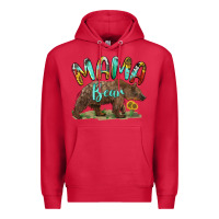 Cardinal mama bear Premium Hoodie - BarkalooDesign