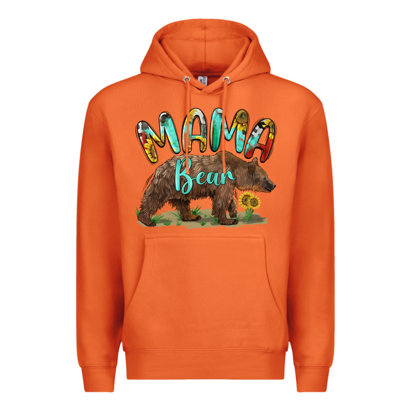 Mama Bear Premium Hoodie by BarkalooDesign | Teevron