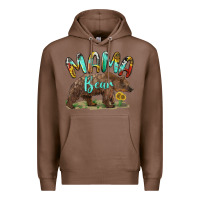 Chestnut mama bear Premium Hoodie - BarkalooDesign