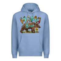 Colony Blue mama bear Premium Hoodie - BarkalooDesign