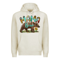 Oatmeal Heather mama bear Premium Hoodie - BarkalooDesign