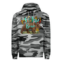 Slate Camo mama bear Premium Hoodie - BarkalooDesign
