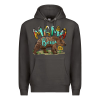Smoke mama bear Premium Hoodie - BarkalooDesign