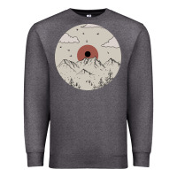 Charcoal Heather The Mountains Are Calling Premium Sweatshirt - Bettercallsaul