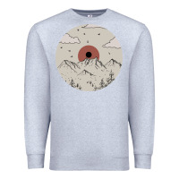 Heather Grey The Mountains Are Calling Premium Sweatshirt - Bettercallsaul