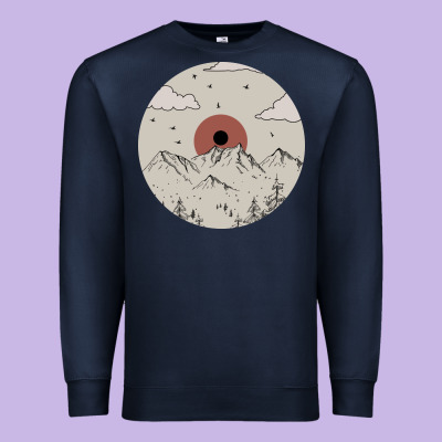 The Mountains Are Calling Premium Sweatshirt Designed By Bettercallsaul
