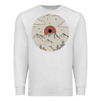 Oatmeal Heather The Mountains Are Calling Premium Sweatshirt - Bettercallsaul