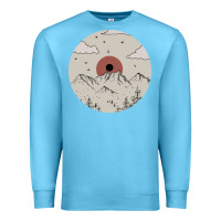 Ocean Blue The Mountains Are Calling Premium Sweatshirt - Bettercallsaul