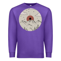 Purple The Mountains Are Calling Premium Sweatshirt - Bettercallsaul