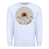 White The Mountains Are Calling Premium Sweatshirt - Bettercallsaul