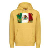 Antique Gold Mexican Flag Cactus Sunflower Premium Hoodie - Jasminsmagicworld