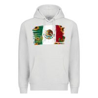 Dove Grey Mexican Flag Cactus Sunflower Premium Hoodie - Jasminsmagicworld