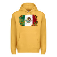 Mustard Mexican Flag Cactus Sunflower Premium Hoodie - Jasminsmagicworld