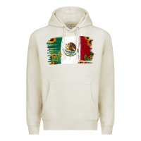 Oatmeal Heather Mexican Flag Cactus Sunflower Premium Hoodie - Jasminsmagicworld