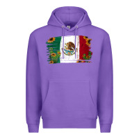 Purple Mexican Flag Cactus Sunflower Premium Hoodie - Jasminsmagicworld