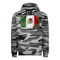 Slate Camo Mexican Flag Cactus Sunflower Premium Hoodie - Jasminsmagicworld