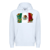 White Mexican Flag Cactus Sunflower Premium Hoodie - Jasminsmagicworld
