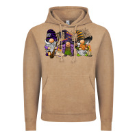 Vintage Coffee halloween gnomies Vintage Hoodie - BarkalooDesign