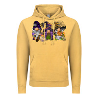 Vintage Mustard halloween gnomies Vintage Hoodie - BarkalooDesign