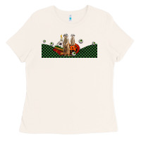 Bone halloween meerkat Ladies Tee - LillyAllenDesigns